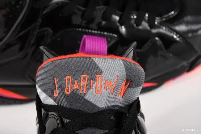 HYPE Retro 313358-006 7 Air Jordan Black Patent 0523